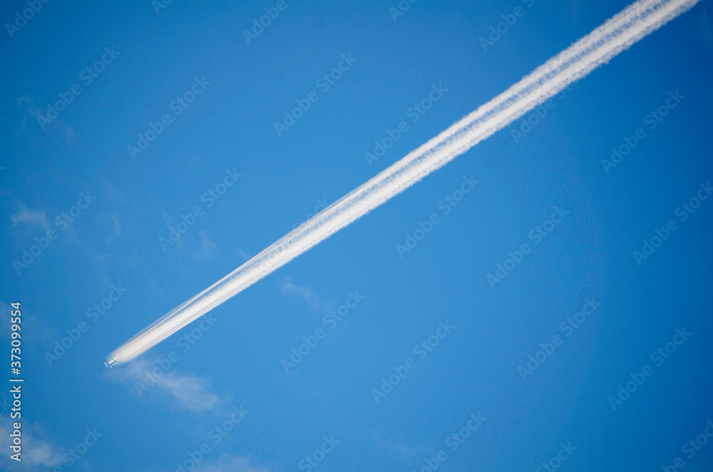 飛行機雲 飛行機雲