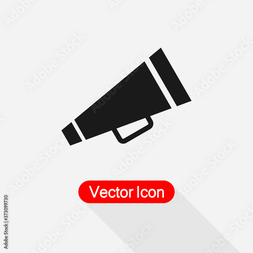 Cheer Megaphone Icon Vector Illustration Eps10