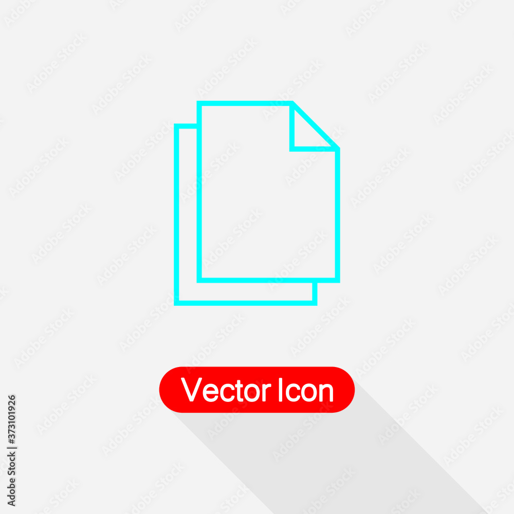 Copy Icon, Duplicate App Sign Vector Illustration Eps10 Copy Icon, Duplicate App Sign Vector Illustration Eps10