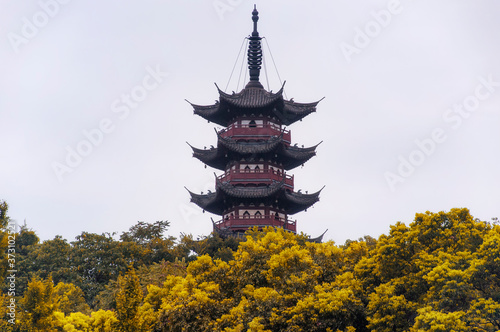 Chinese Pagoda Shaoxing China