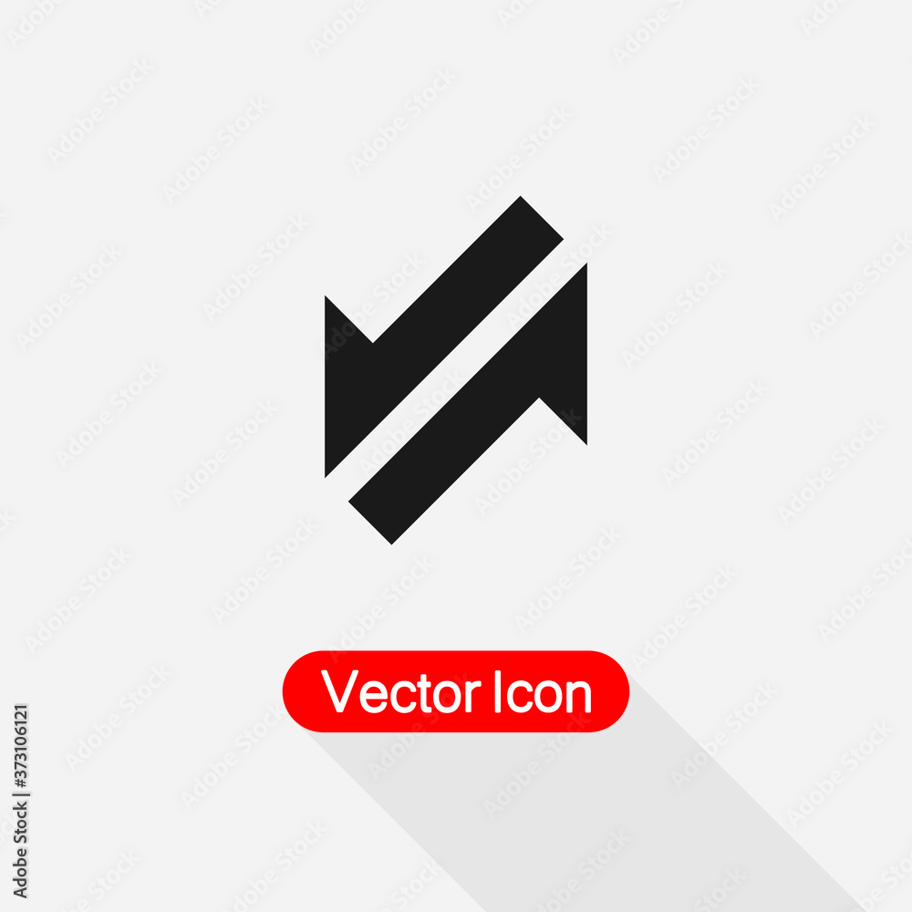 Exchange Arrow Icon Vector Illustration Eps10 Exchange Arrow Icon Vector Illustration Eps10