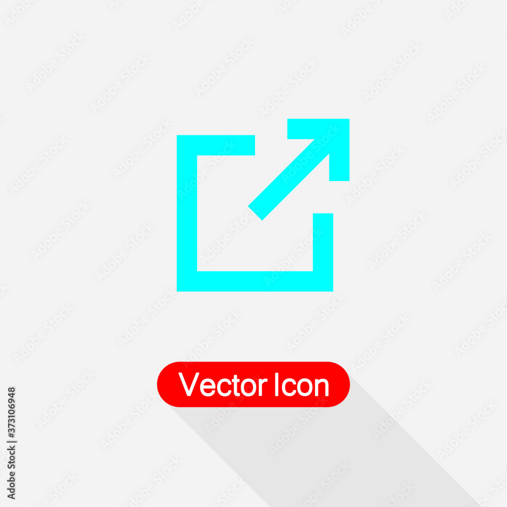 External Link Icon vector illustration Eps10 External Link Icon vector illustration Eps10