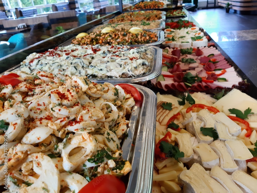 Obraz premium buffet breakfast and meals