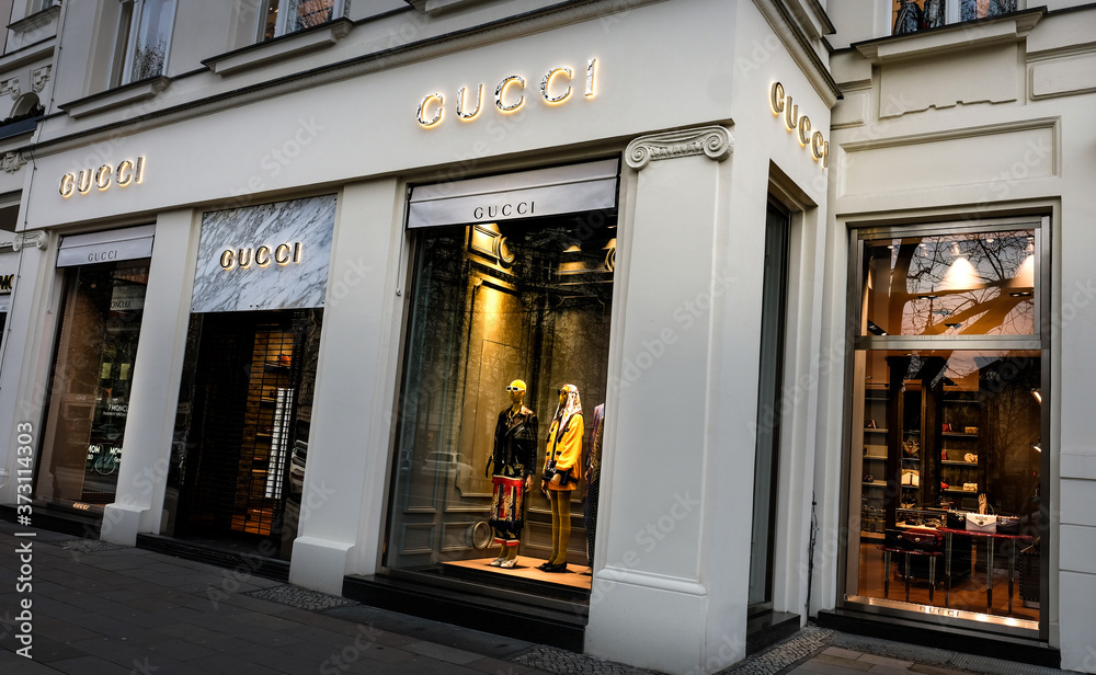 Gucci store in Berlin, Germany - July 25, 2020 Stock Photo | Adobe Stock