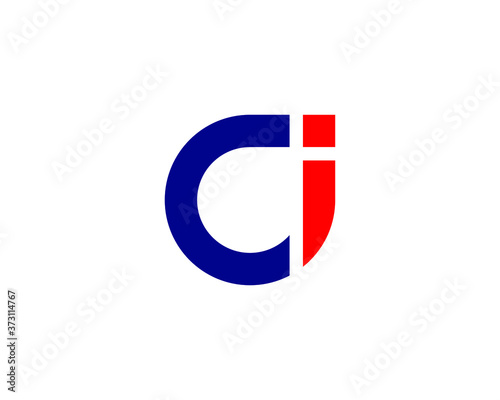 CI IC LETTER LOGO DESIGN VECTOR TEMPLATE. CI IC Minimalist, Creative, Unique, Simple, Flat, Modern Logo Design.