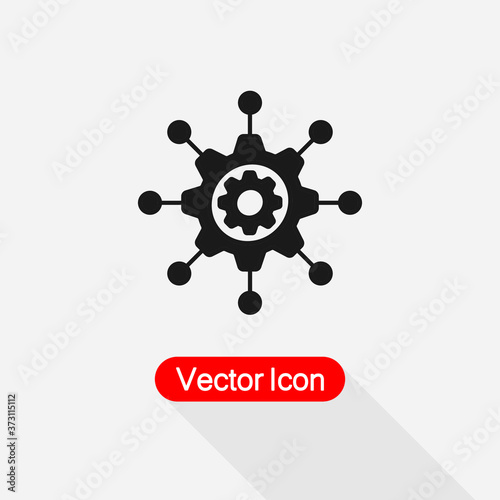 Management Concept Icon Vector Illustration Eps10