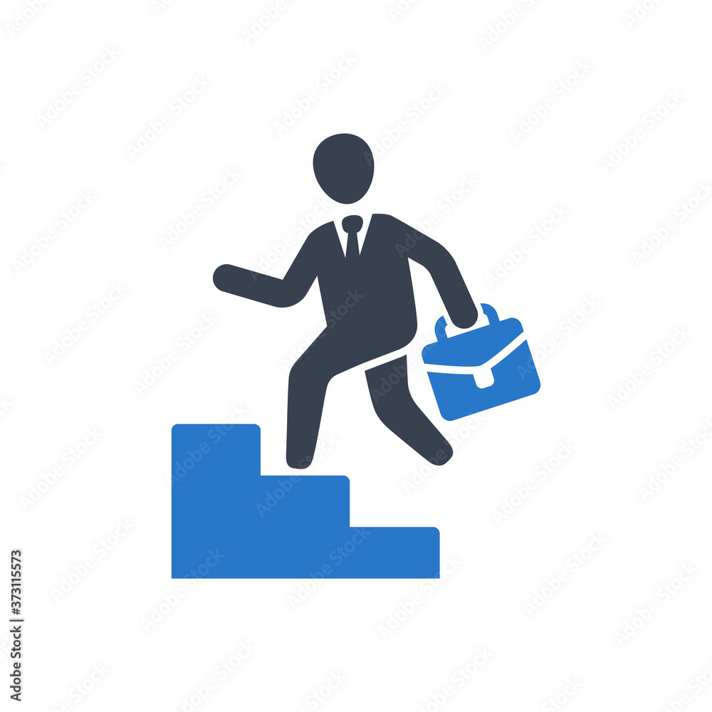 Career ladder icon