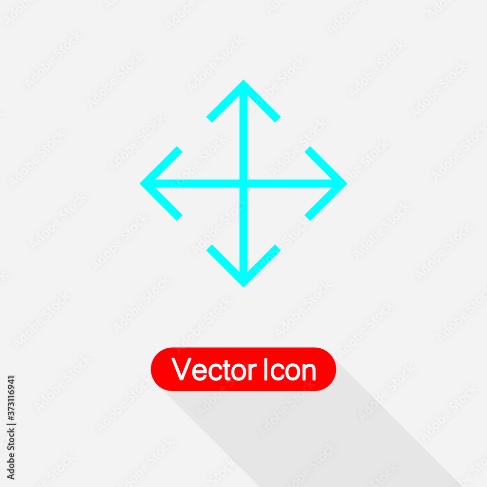 Navigate Icon, Move Cursor Icon vector illustration Eps10 Navigate Icon, Move Cursor Icon vector illustration Eps10