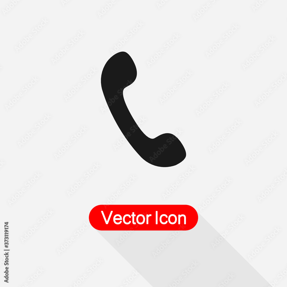 Phone Icon, Handset Icon Vector Illustration Eps10 Phone Icon, Handset Icon Vector Illustration Eps10