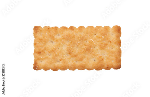 Biscuits on a white background.