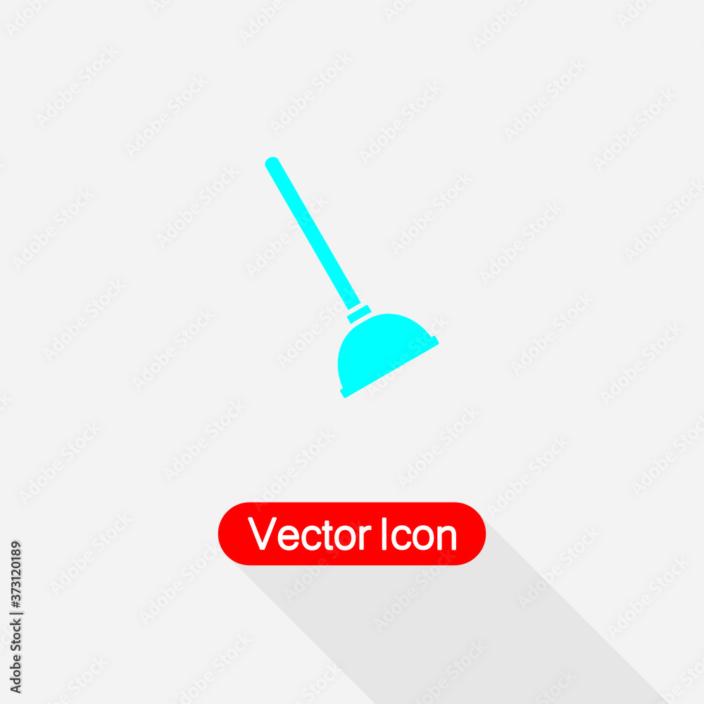Plunger Icon Vector Illustration Eps10 Plunger Icon Vector Illustration Eps10