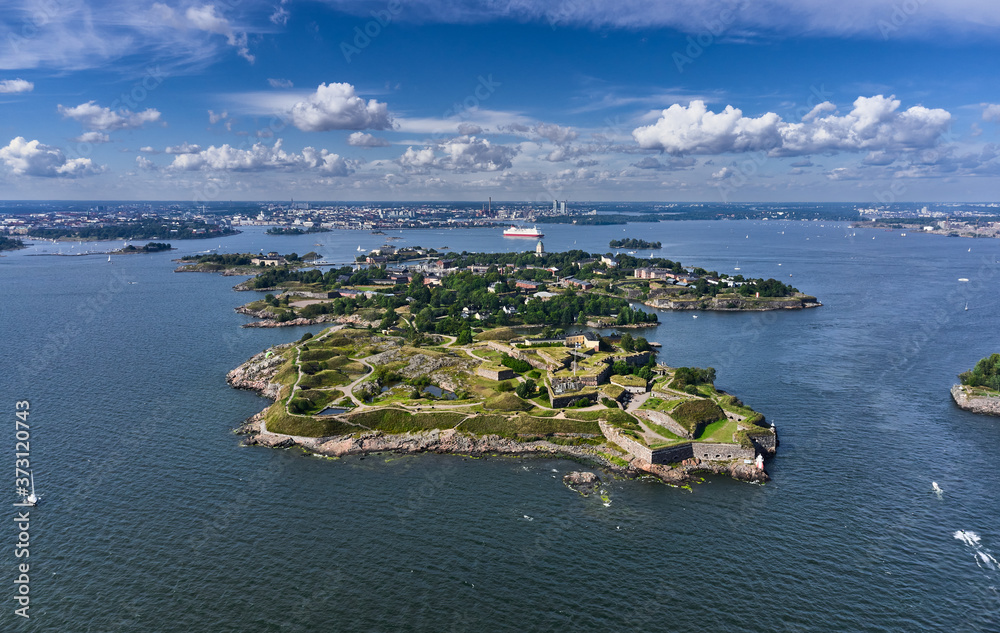Suomenlinna island, Helsinki, Finland.