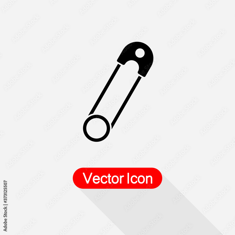 Safety Pin Icon Vector Illustration Eps10 Safety Pin Icon Vector Illustration Eps10