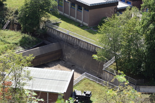 ÜBerlauf der Wahnbachtalsperre photo