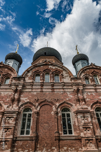 Domes of an Orthodox monastery