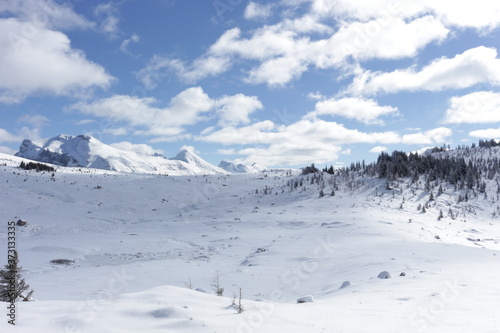 Sunshine Meadows in winter - Banff - Canada