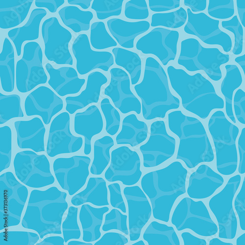 Shining water surface seamless pattern. Sea Ripple.