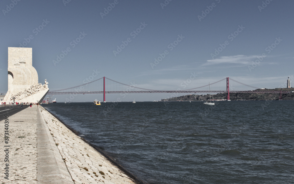 25 April Bridge in Lisbon, Portugal
