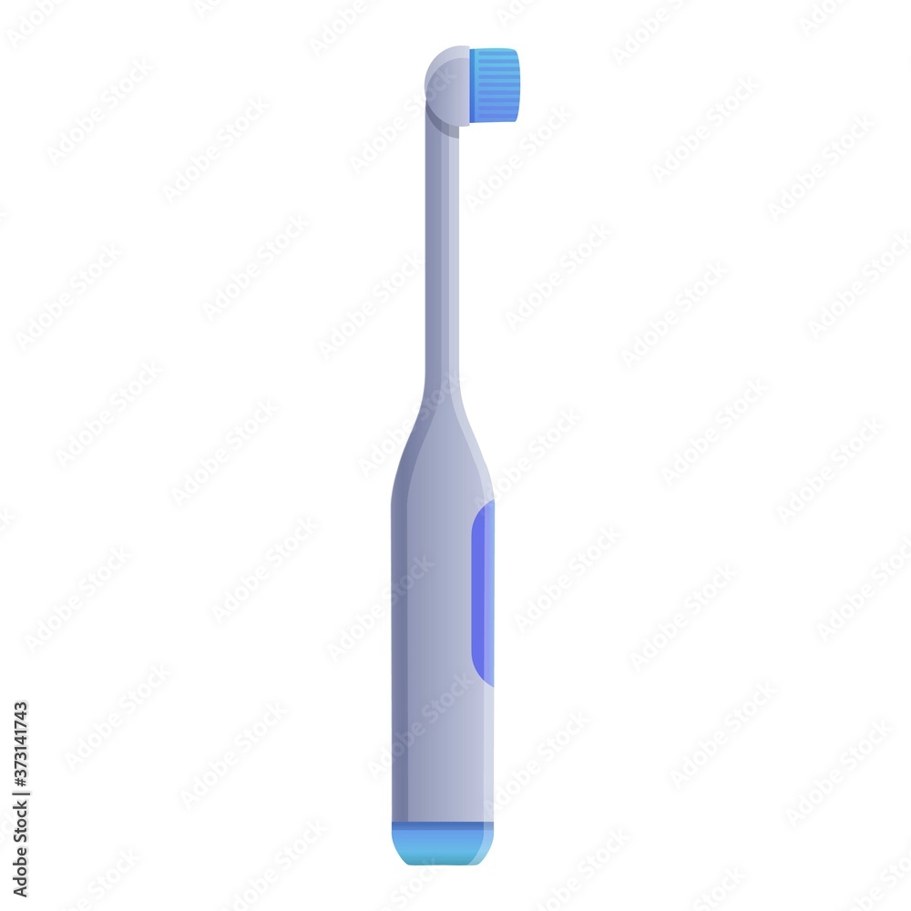 Care electric toothbrush icon. Cartoon of care electric toothbrush vector icon for web design isolated on white background Care electric toothbrush icon. Cartoon of care electric toothbrush vector icon for web design isolated on white background