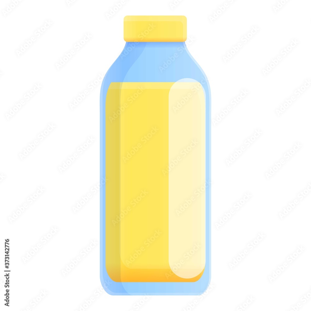 Yellow fresh juice icon. Cartoon of yellow fresh juice vector icon for web design isolated on white background Yellow fresh juice icon. Cartoon of yellow fresh juice vector icon for web design isolated on white background