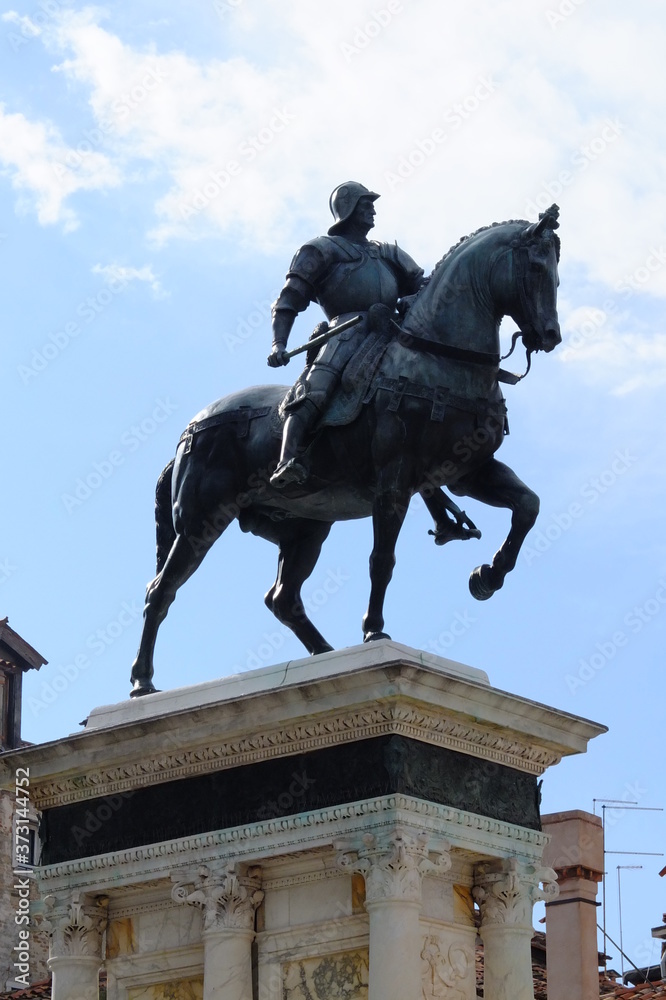 Bartolomeo Colleoni, Venezia monumento equestre, Monumento in Bronzo del Verrocchio Bartolomeo Colleoni, Venezia monumento equestre, Monumento in Bronzo del Verrocchio