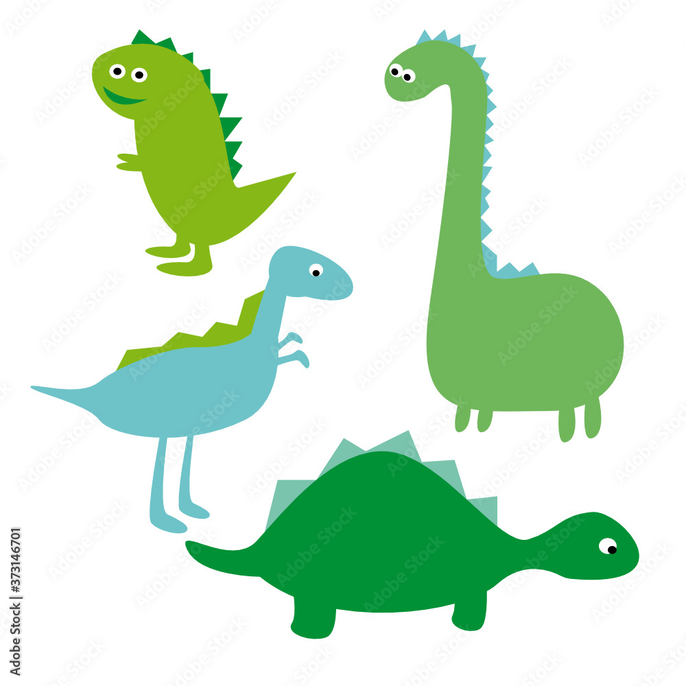 Set of colorful dinosaurs in beautiful style on white background. Cute cartoon dino design. Happy smile set . Internet concept. Cartoon style, flat isolated . Cute character design. Children art Set of colorful dinosaurs in beautiful style on white background. Cute cartoon dino design. Happy smile set . Internet concept. Cartoon style, flat isolated . Cute character design. Children art