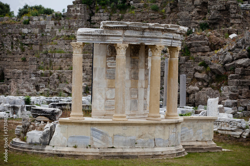 Ancient ruins of an ancient city
