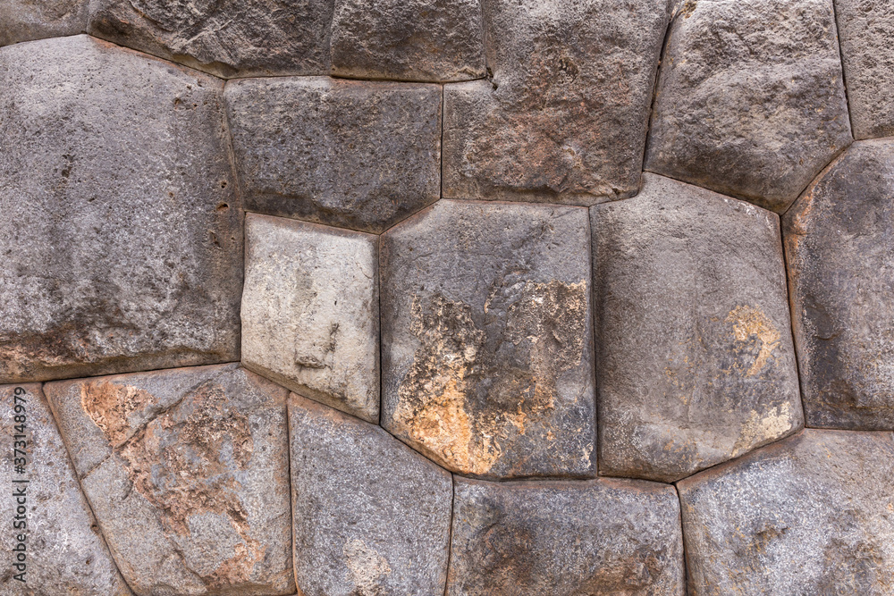 View of Sacsayhuaman fortress, Inca ruins in Cusco, Peru View of Sacsayhuaman fortress, Inca ruins in Cusco, Peru