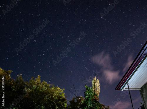 night sky with stars