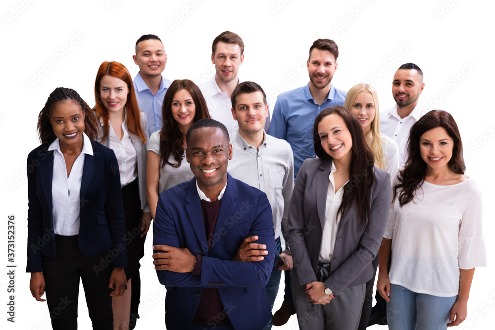 Diverse Group Of Casual Business Persons Diverse Group Of Casual Business Persons