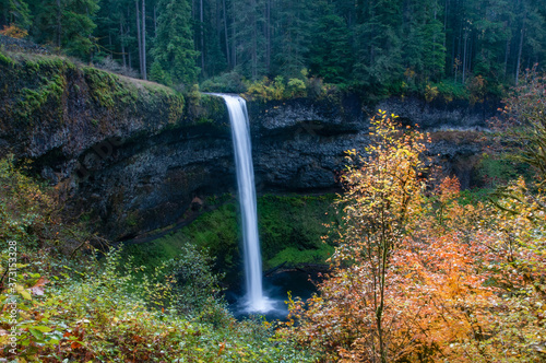 South Falls at Silver Falls State Park, Oregon photo