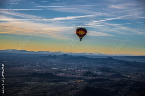 Hot air balloon in Phoenix, Arizona