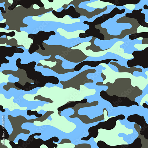 vector camouflage pattern for clothing design. camouflage military pattern 