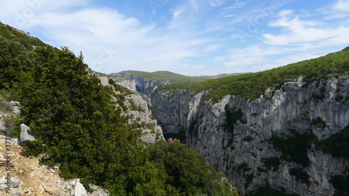 Verdon canyon in France