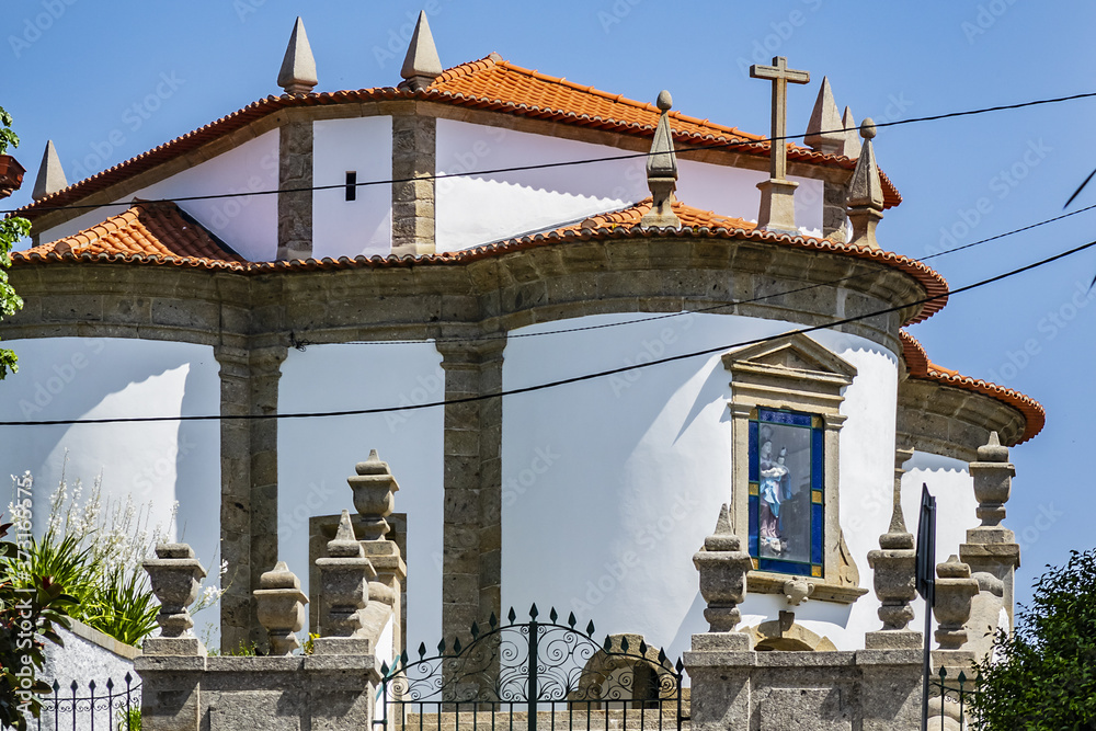 View Of Braga Church Of Our Lady Of Guadalupe Capella De Guadalupa Church With A Circular