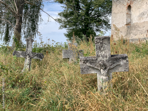 Cmentarz prawosławny w Hucie Różaneckiej na Roztoczu