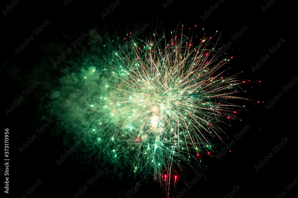 abstract painting like fireworks display in the sky abstract painting like fireworks display in the sky