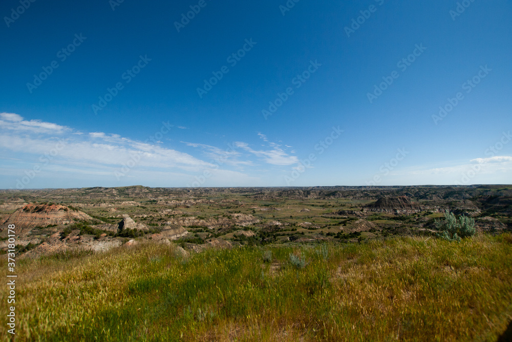 Fototapeta premium North Dakota Badlands