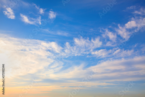  Cirrus Clouds in the Morning Dawn