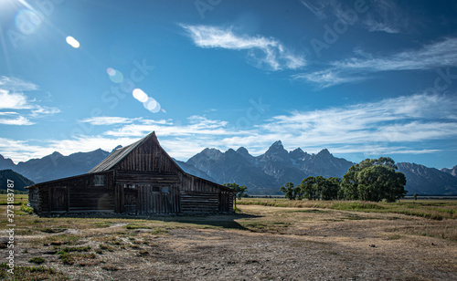 Mormon Historic Distric, Grand Teton National Park in Wyoming