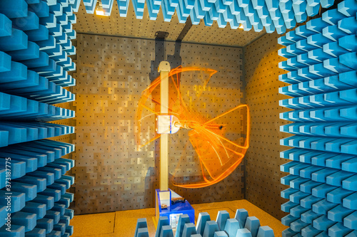 Fully anechoic chamber photo