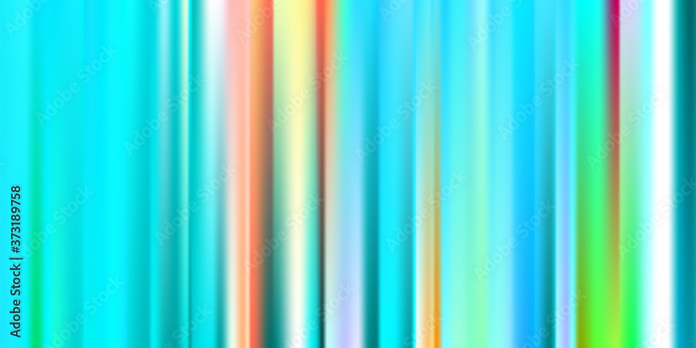Obraz premium Pastel Soft. Vibrant Blue,Rainbow Neon Mesh