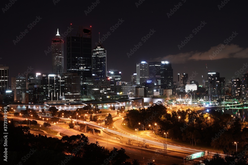 Perth City Scape at Night