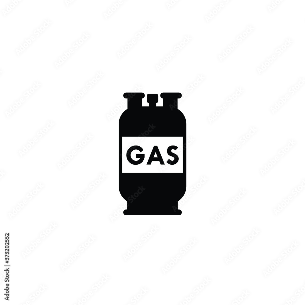 Gas tank icon isolated vector on white background, sign and symbol Gas tank icon isolated vector on white background, sign and symbol