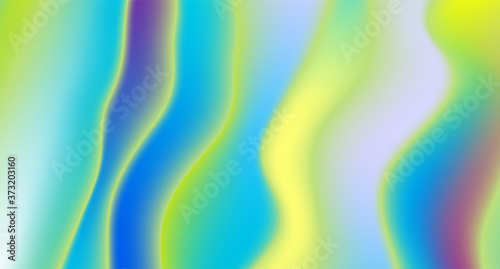 Colorful abstract liquid flowing wavy vector background