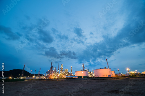 View of Refinery industry zone © Worawit