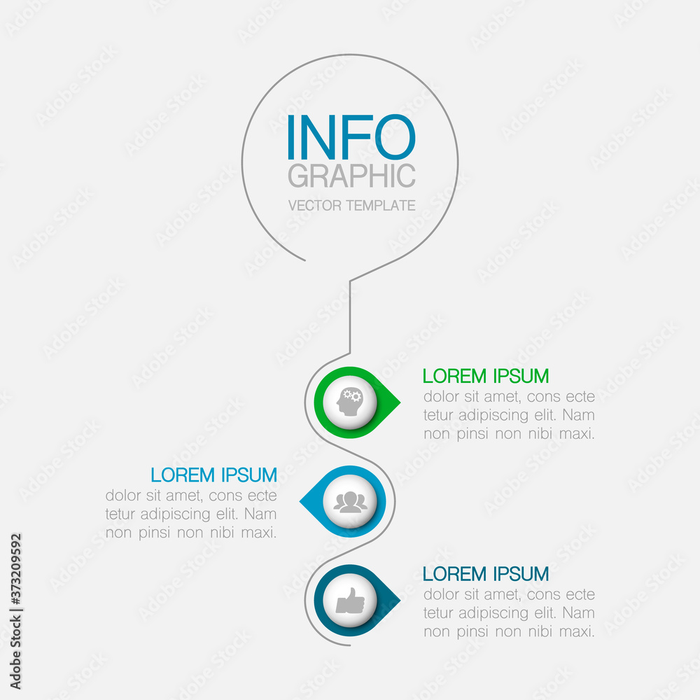 Vertical vector infographic template, 3 steps or options. Data presentation, business concept design for web, brochure, diagram. Vertical vector infographic template, 3 steps or options. Data presentation, business concept design for web, brochure, diagram.
