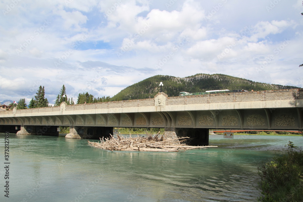 August On The Bow River, Banff National Park, Alberta August On The Bow River, Banff National Park, Alberta