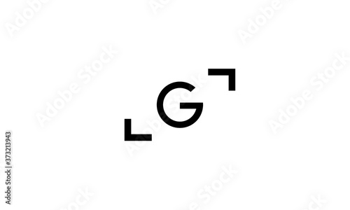 letter G for camera minimal modern 615329