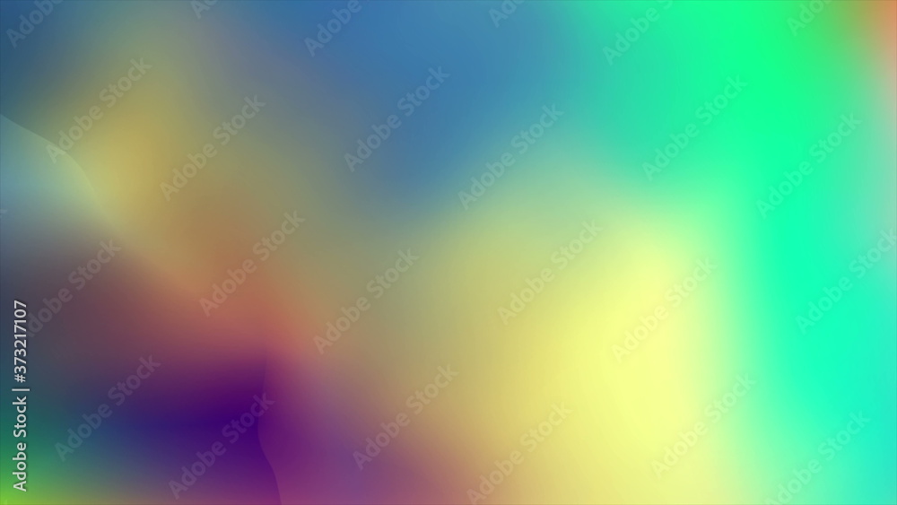 Holographic liquid smooth waves abstract background